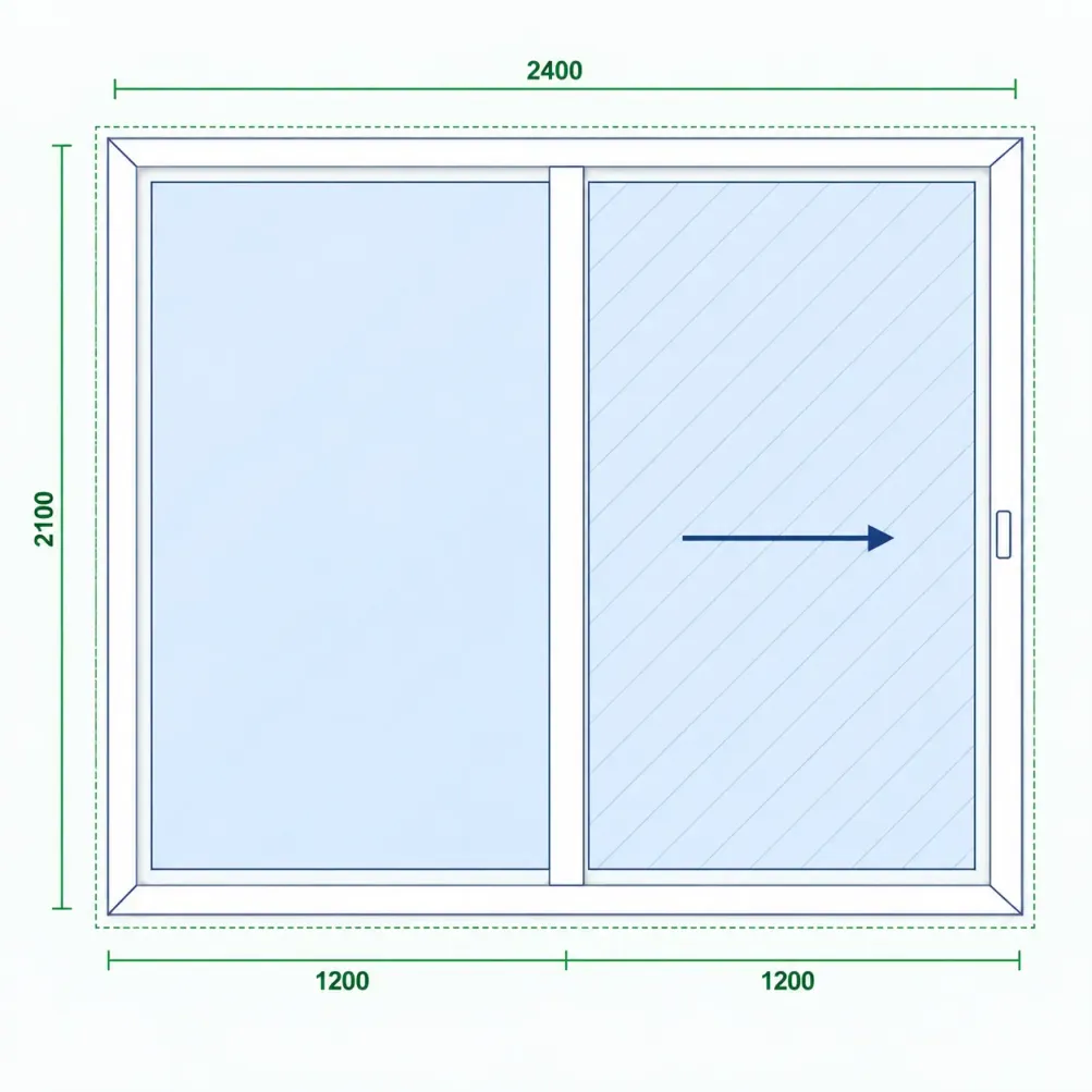 Culisante PVC
